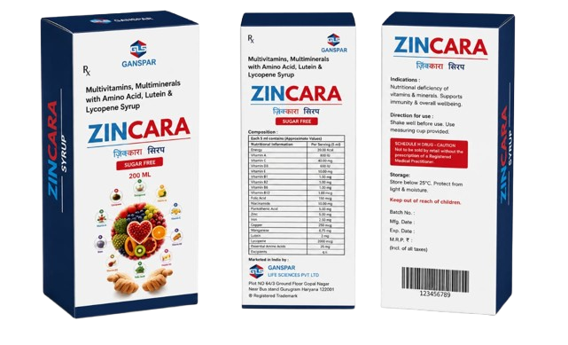 SYRUP ZINCARA